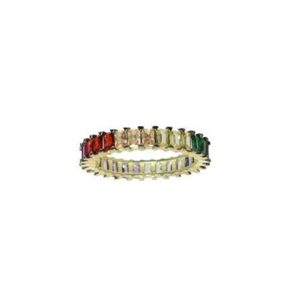 COLORED BAGUETTE BAND - adammarcjewels