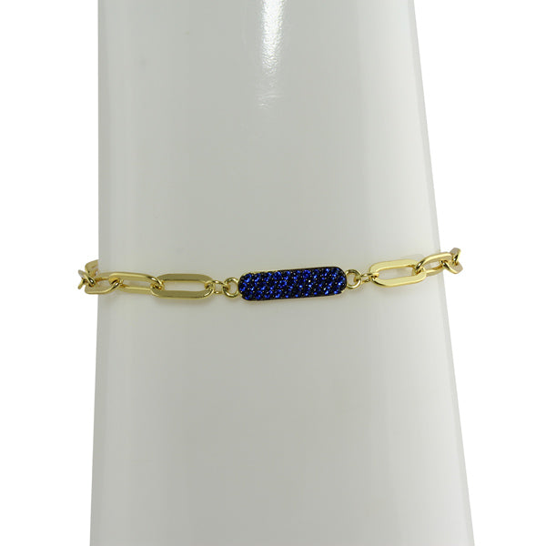 PAVÈ BAR LINK BRACELET