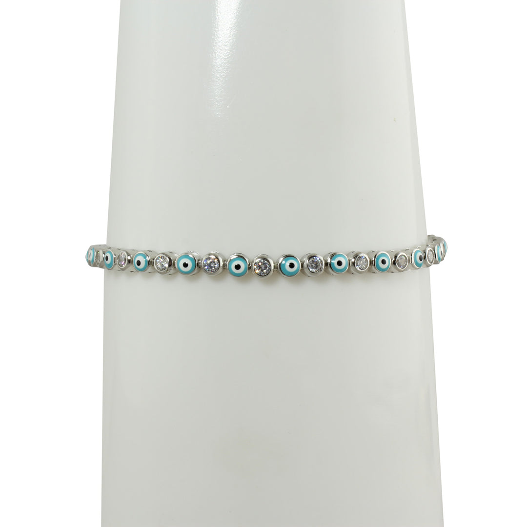 EVIL EYE TENNIS BRACELET