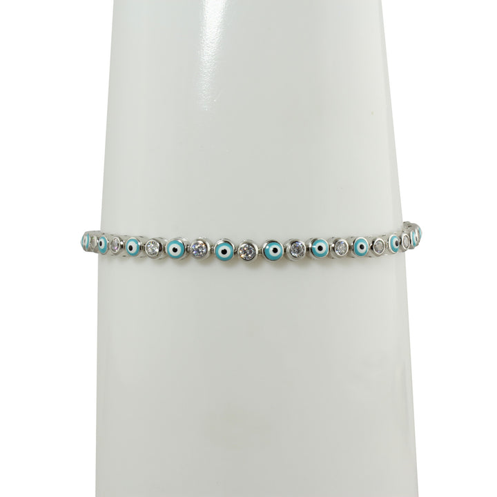 EVIL EYE TENNIS BRACELET