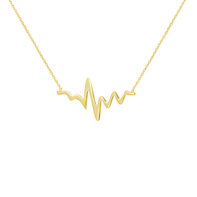 g-d heartbeat necklace