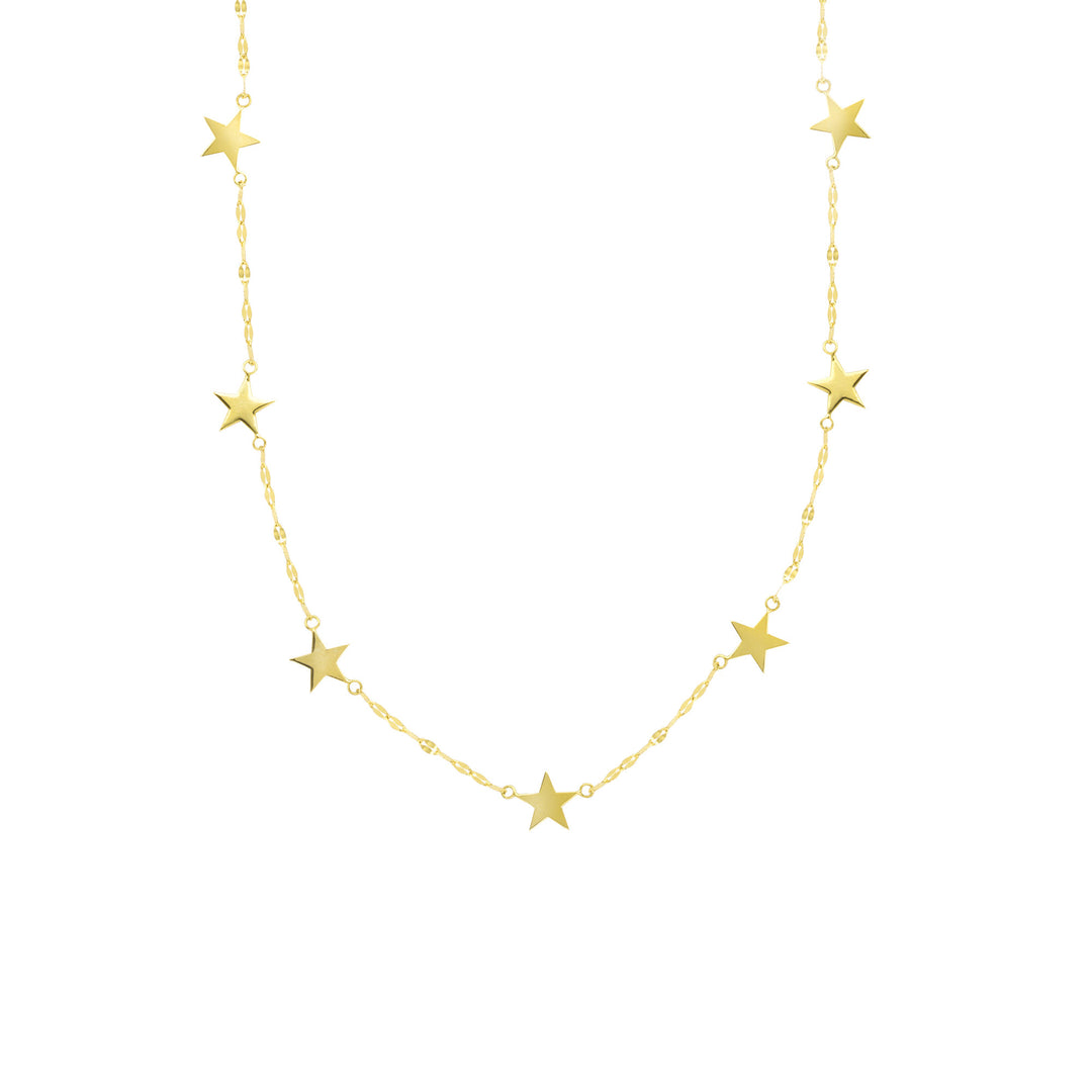 Star station necklace 