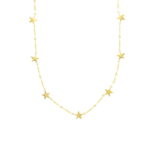 Star station necklace 
