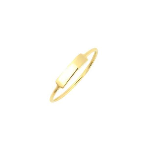 BAR RING 14K - adammarcjewels
