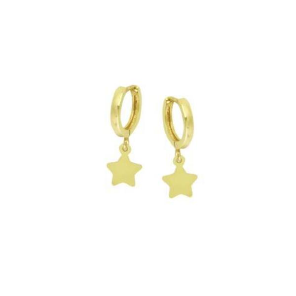 hanging stars earrings