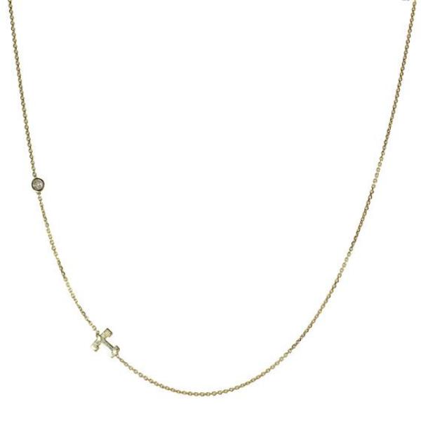DIAMOND & INITIAL 14K - adammarcjewels