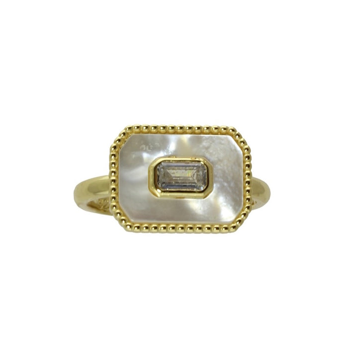 ENAMEL BLOCK RING