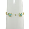 ENAMEL BUTTERFLY STATION BRACELET