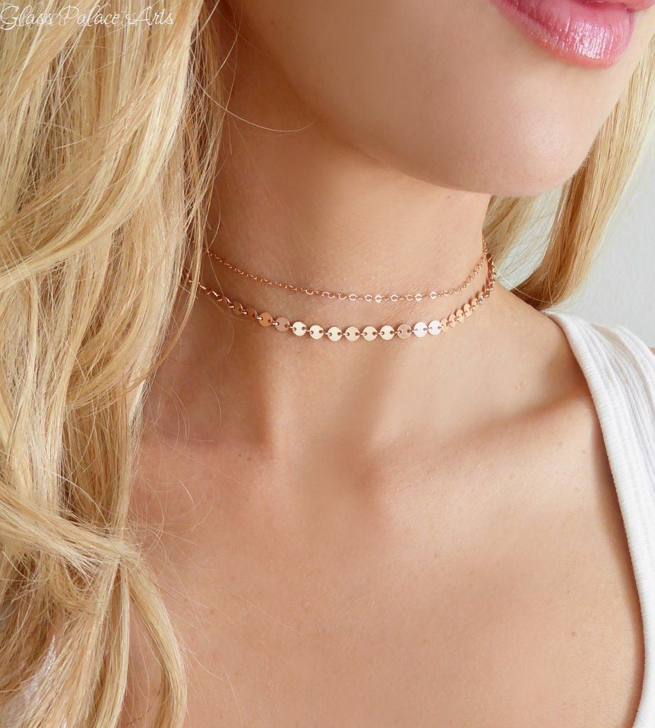 SEQUIN CHOKER