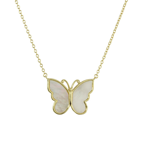 PEARL BUTTERFLY NECKLACE 