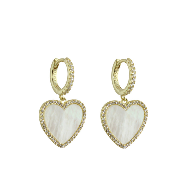 ENAMEL HEART HUGGIES