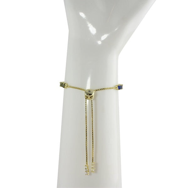 OVAL RAINBOW BOLO