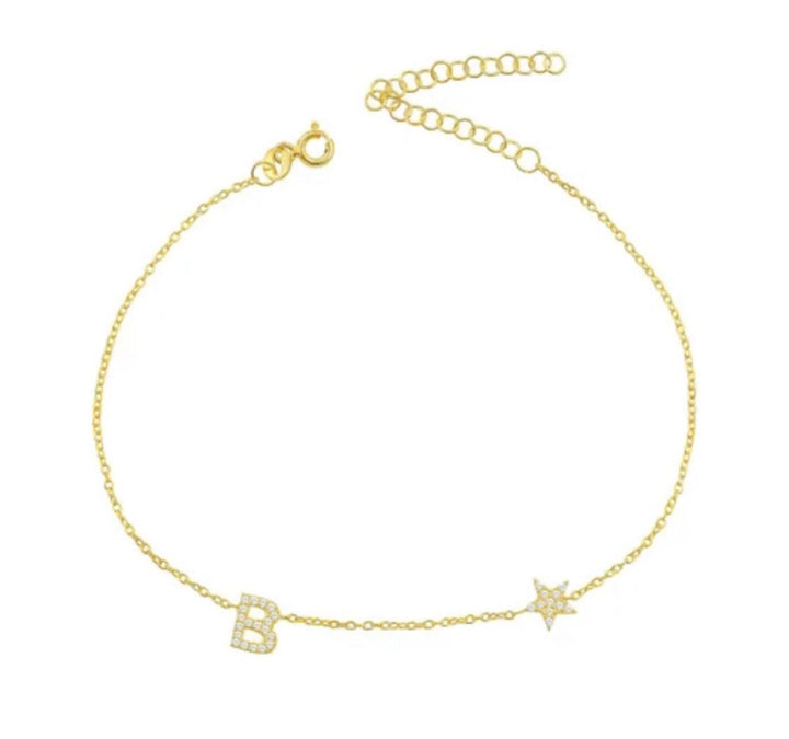 INITIAL ANKLET