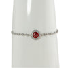 RED EVIL EYE TENNIS BRACELET