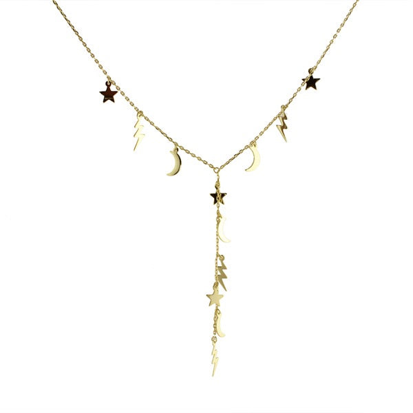 MOON AND STAR LARIAT