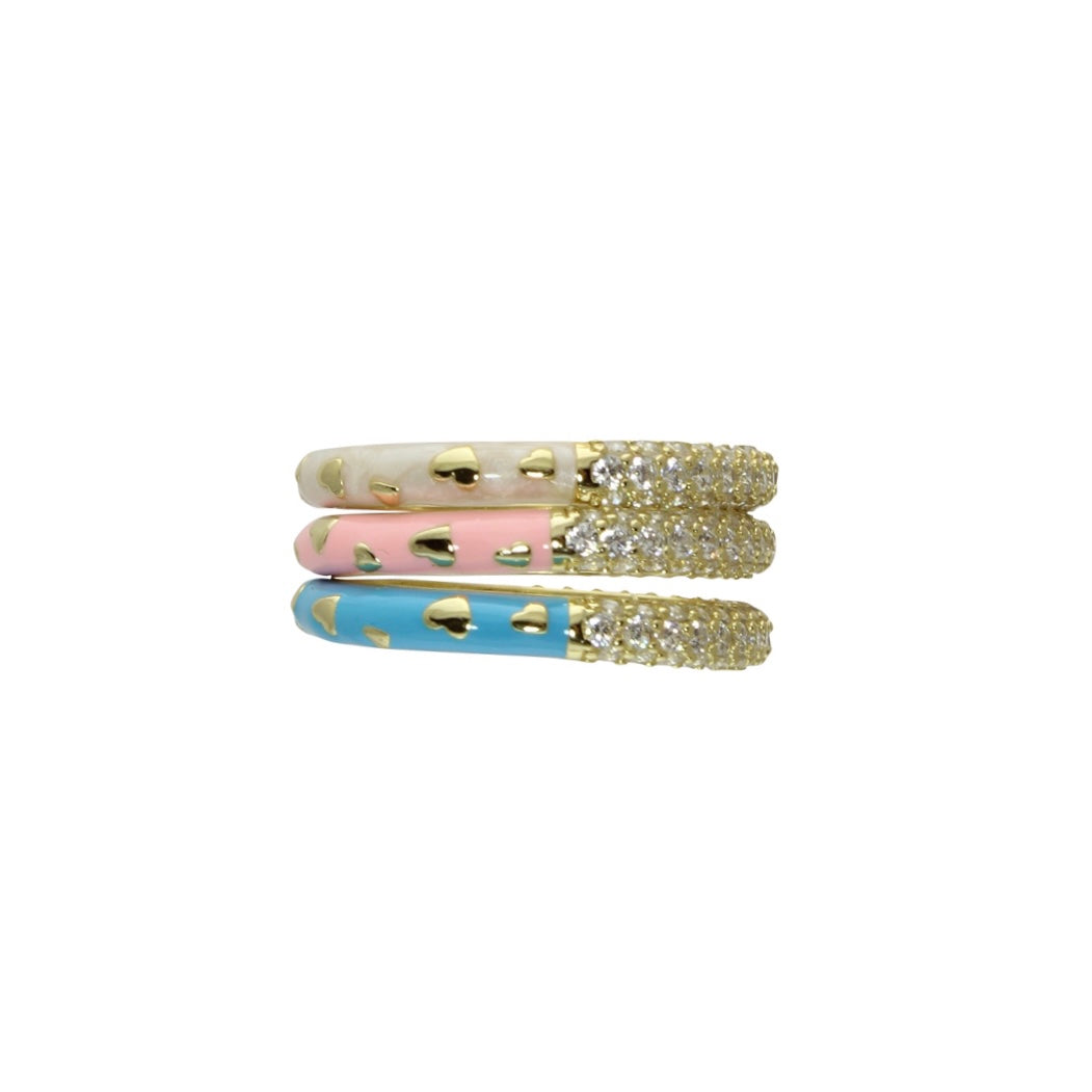 Color enamel bands 