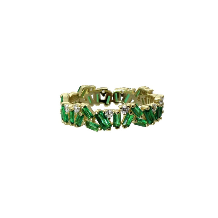 FANCY JAGGED BAGUETTE BANDS