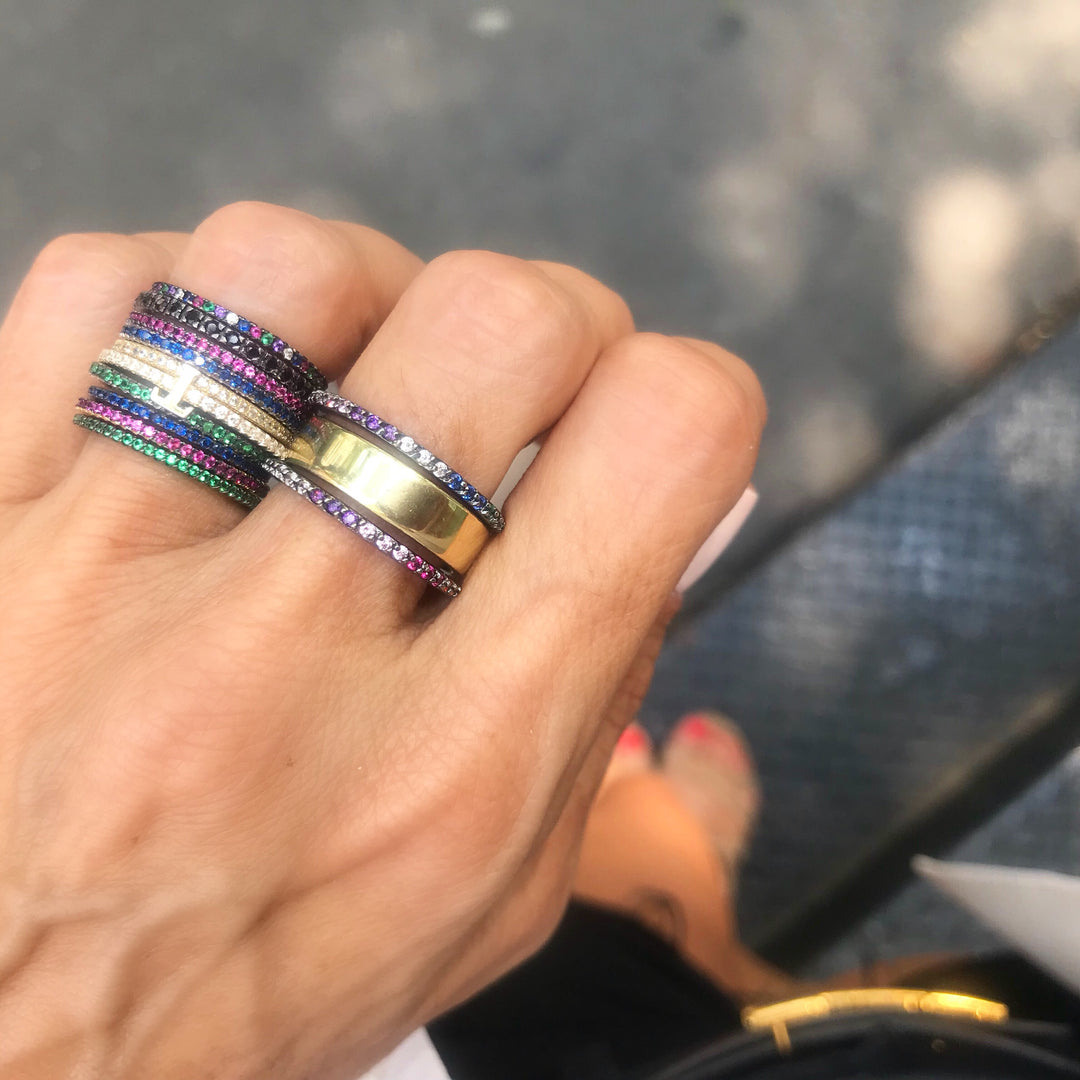 COLOR STACKING BANDS - adammarcjewels