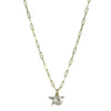 LONG STAR & PEARL NECKLACE