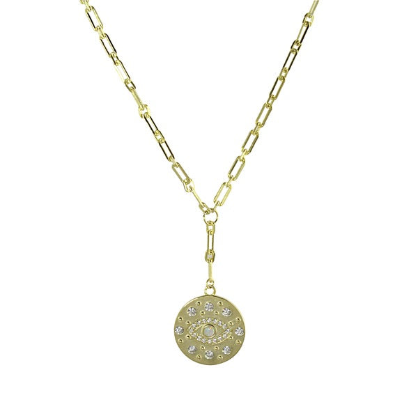 Evil eye lariat