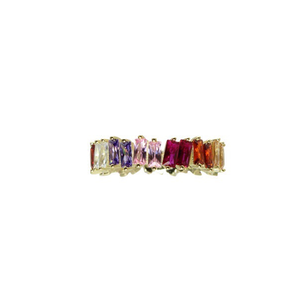 JAGGED BAGUETTE BAND - adammarcjewels