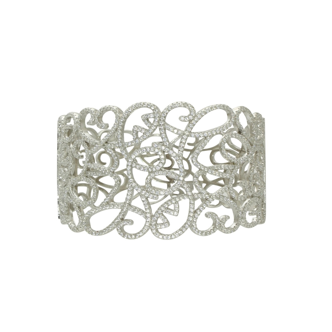 Dressy wide bangle 
