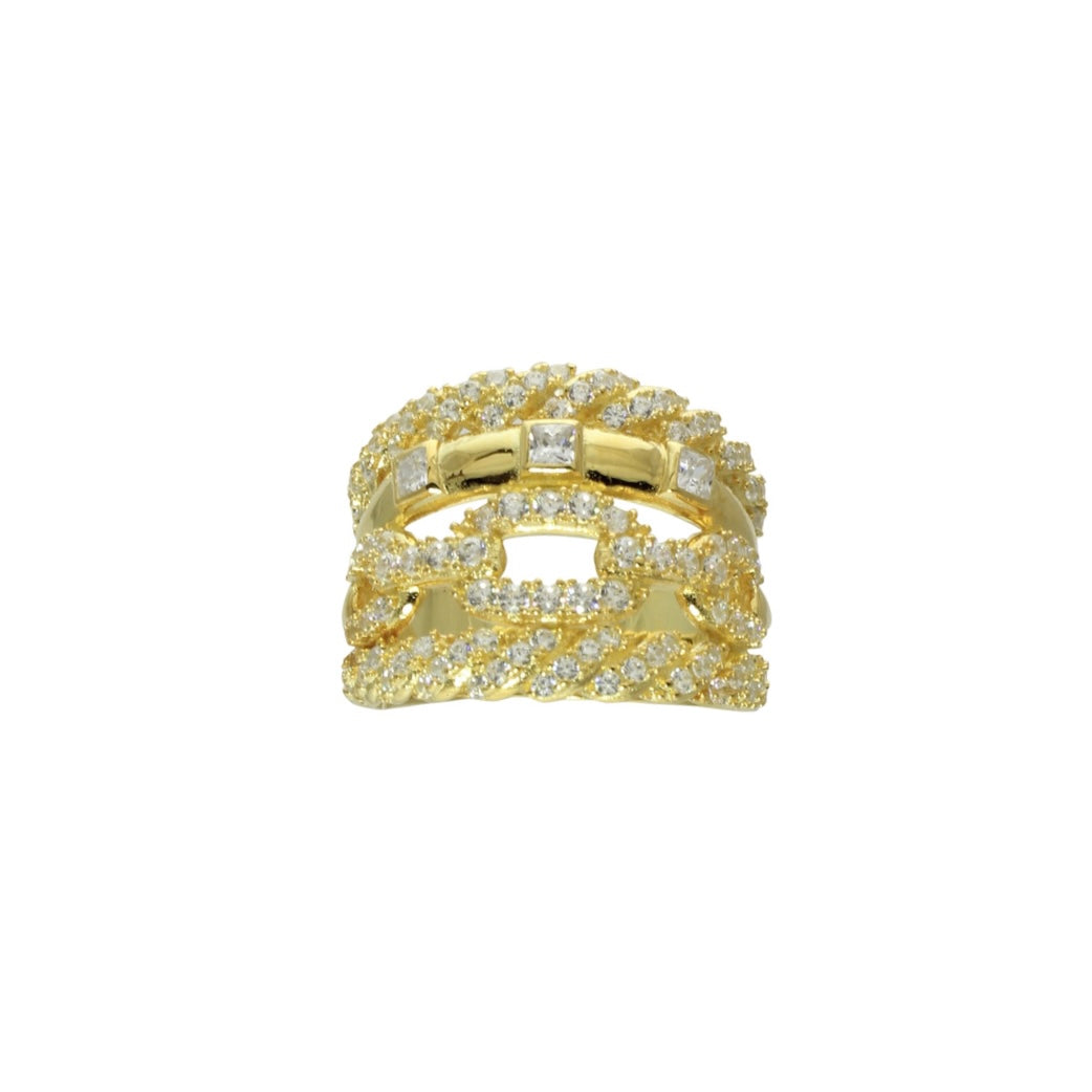 MEGA STACK LINK RING