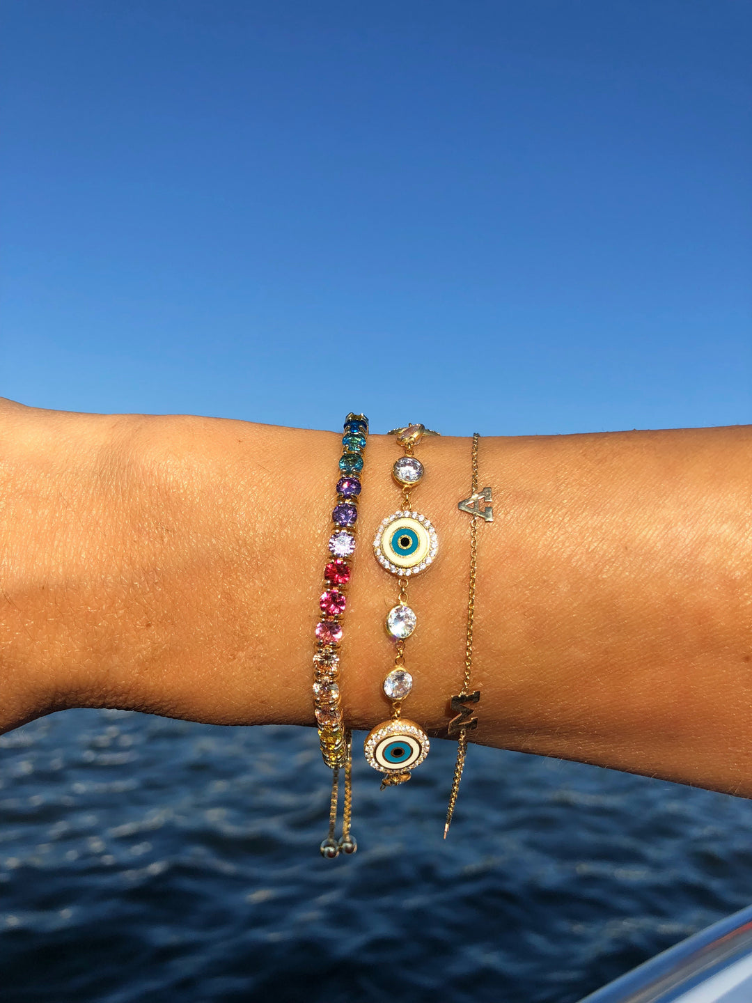 RAINBOW BOLO BRACELET