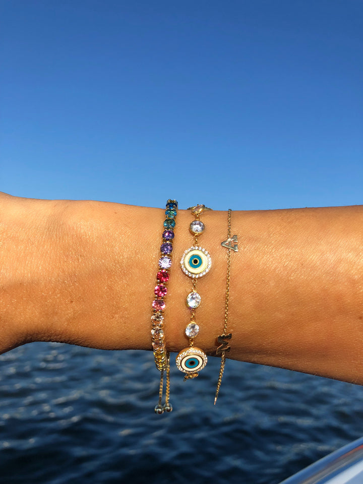 RAINBOW BOLO BRACELET