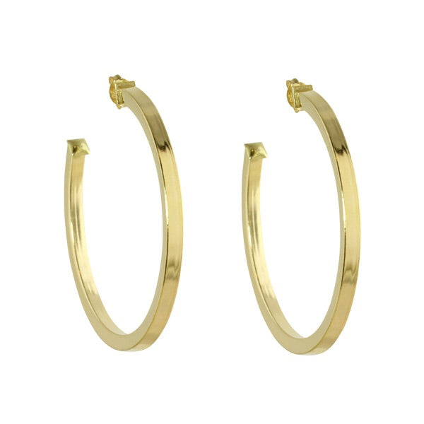 FACETED HOOPS - adammarcjewels