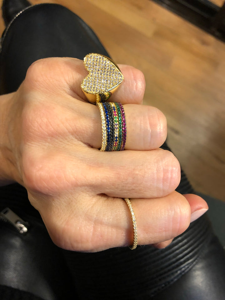 JUMBO HEART PINKY