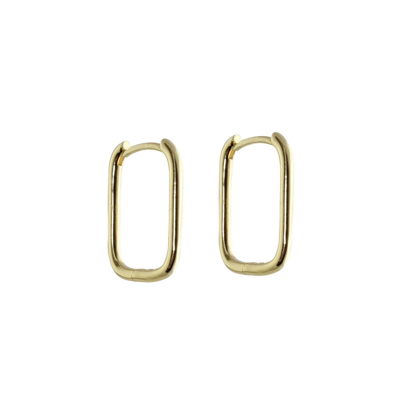 SMALL PAPERCLIP EARRINGS