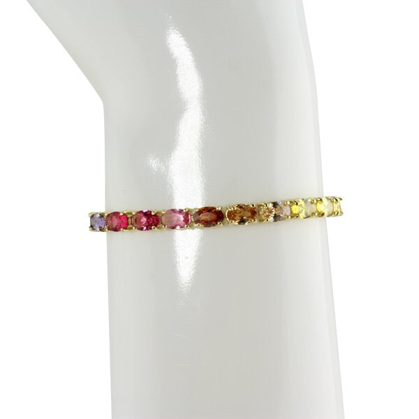 OVAL RAINBOW BOLO