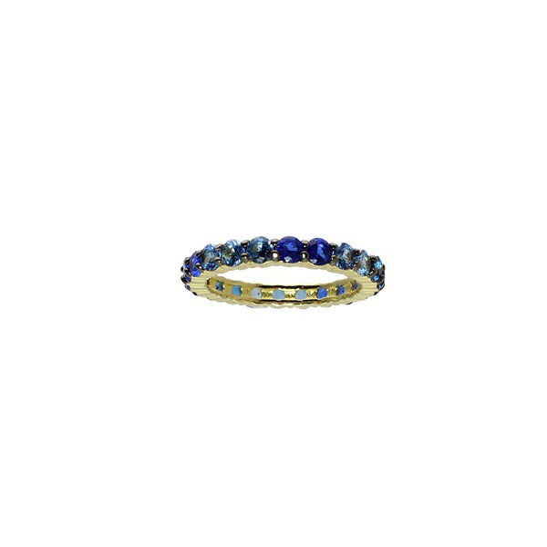 BLUE OMBRÉ RING - adammarcjewels