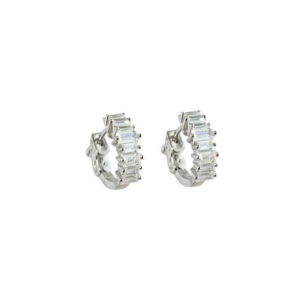 BAGUETTE HUGGIES - adammarcjewels