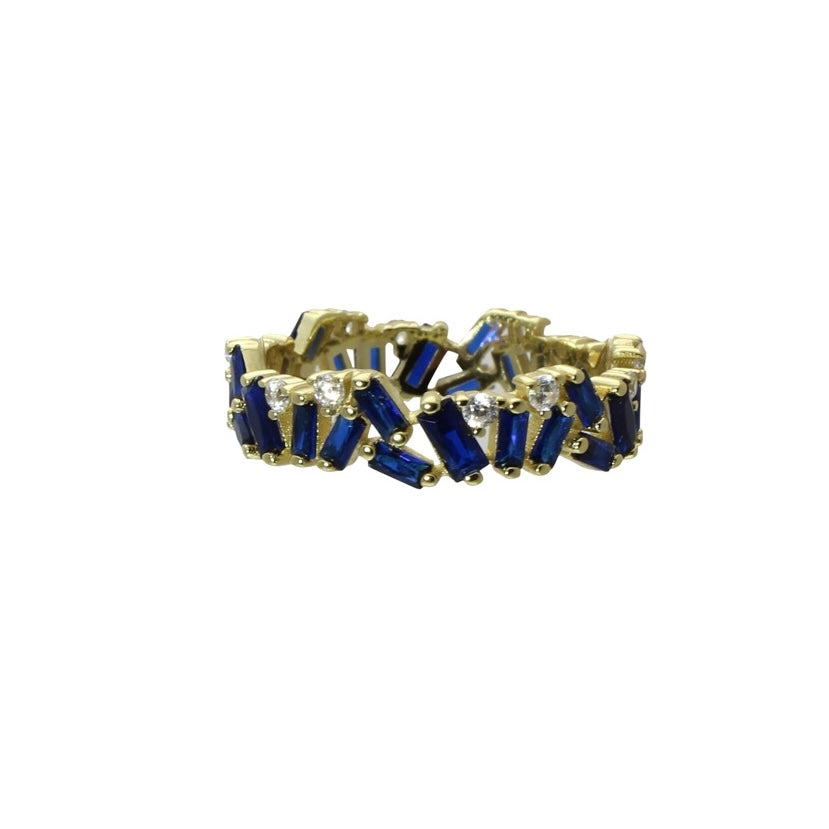 FANCY JAGGED BAGUETTE BANDS