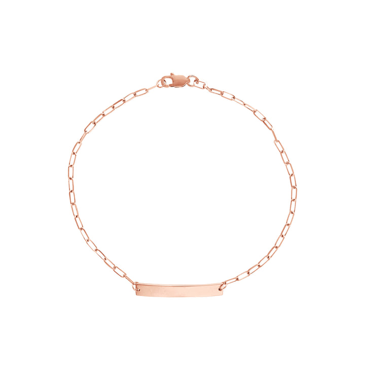 14K LINK CHILDRENS ID BRACELET
