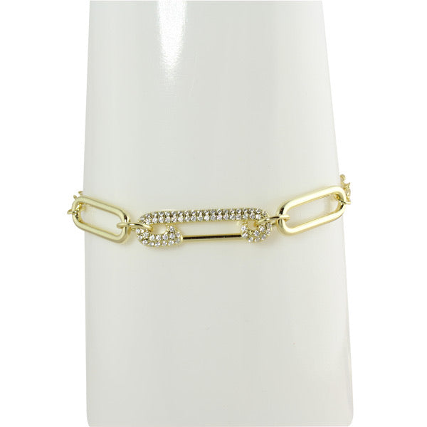 safety pin bracelet 