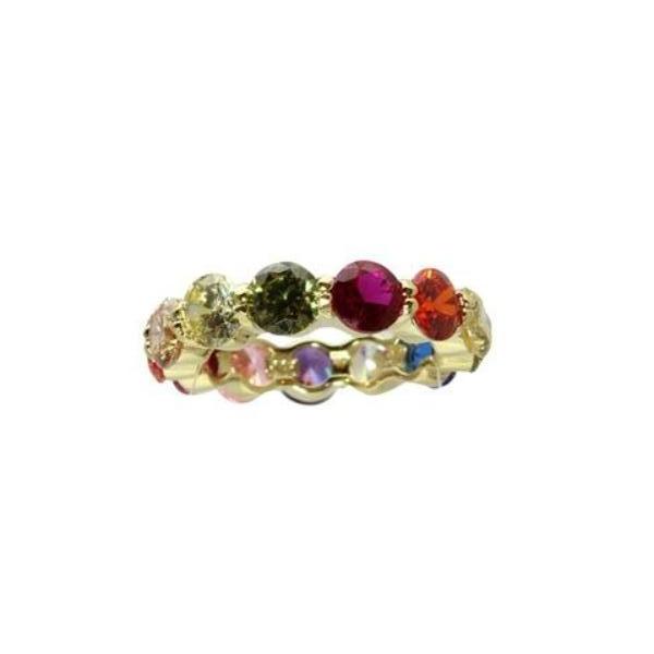LARGE ROUND COLORED BAND - adammarcjewels