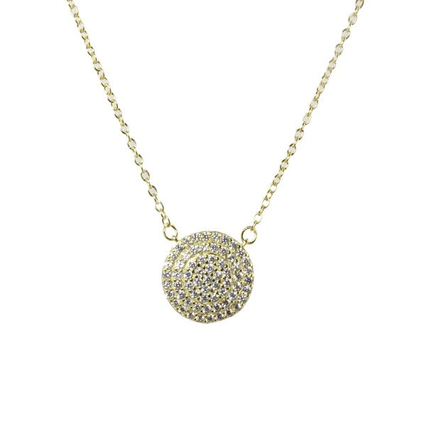 PAVE DOME NECKLACE