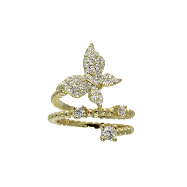 BUTTERFLY WRAP RING