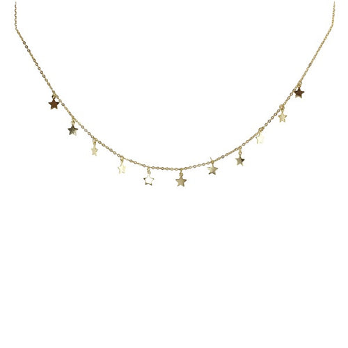 HANGING STARS CHOKER - adammarcjewels