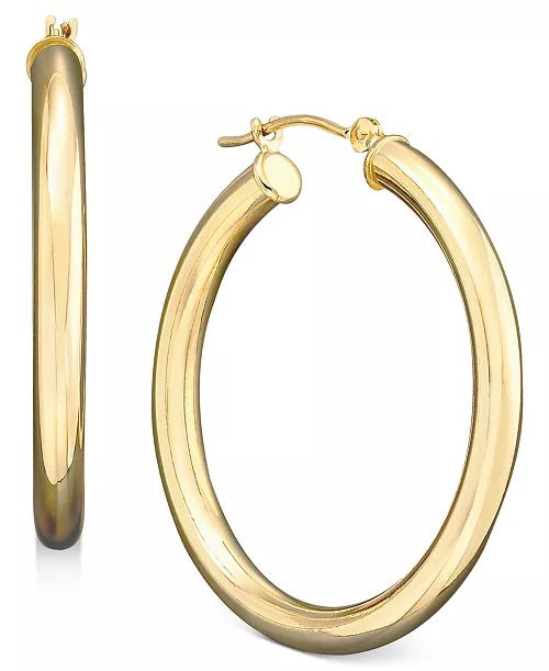 14K GOLD CLASSIC HOOPS