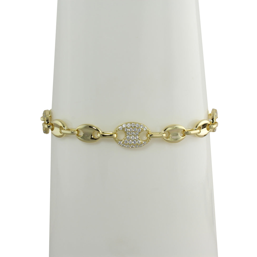 PAVÈ LINK MARINER BRACELET