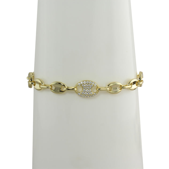 PAVÈ LINK MARINER BRACELET