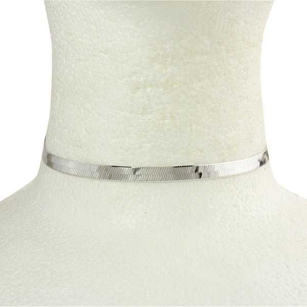 HERRINGBONE CHOKER