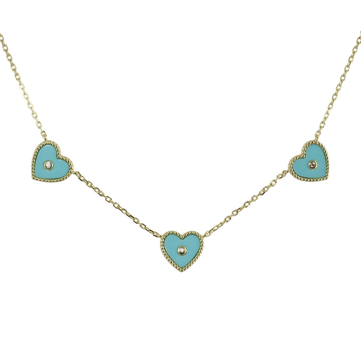 HEART STATION NECKLACE