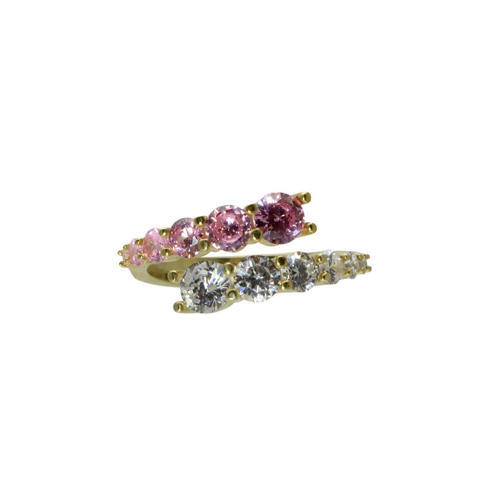 Pink wrap ring