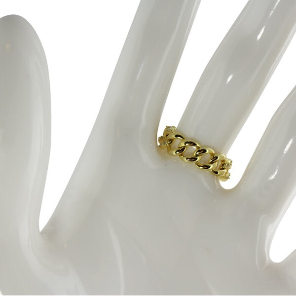 EMERALD CUT LINK RING - adammarcjewels