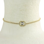 EMERALD CUT CENTET TENNIS CHOKER - adammarcjewels